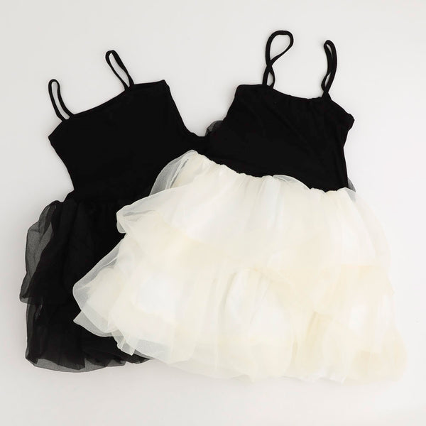 オーガンジーティアードキャミワンピース