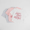 フレンチロゴプリントクロップドTシャツ