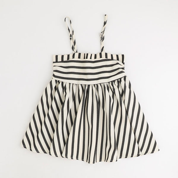 ストライプフレアキャミワンピース
