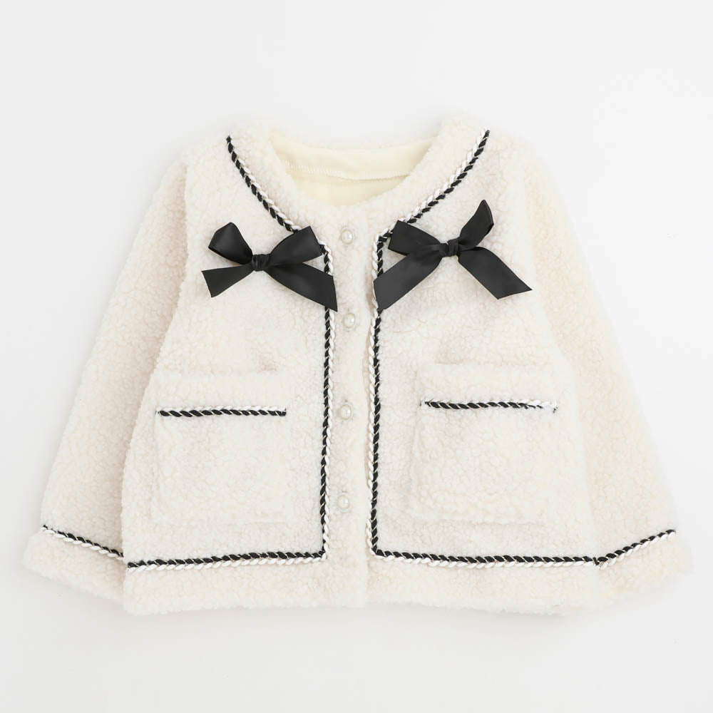 リボンボアジャケット