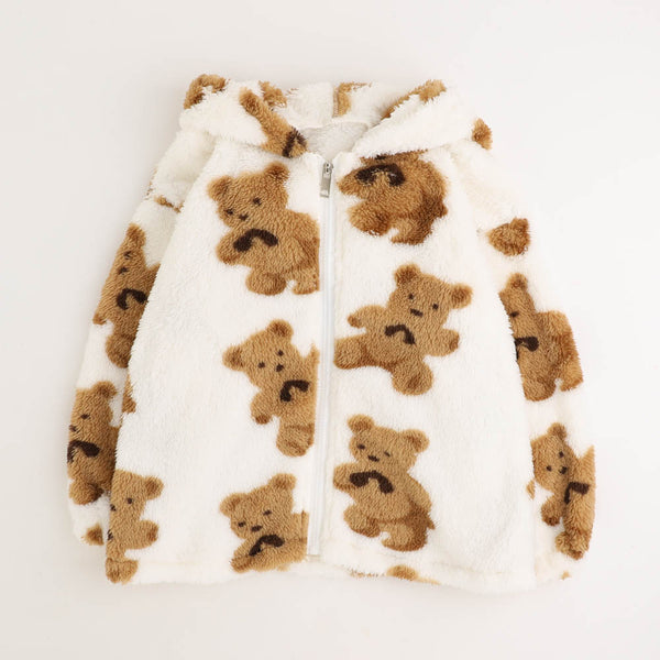 クマさんファージップパーカー