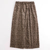 レオパードロングIラインスカート