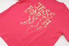 バタフライロゴプリントオーバーサイズTシャツ