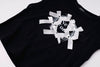 【2点セット】パールリボンフレンチスリーブTシャツ＋ティアードスカート