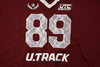 【U.TRACK/ユードットトラック】オーバーサイズレースナンバーロゴトレーナー
