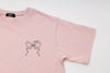 【CHIPIE/シピ】"ときめろT"(綿100%)オーバーサイズリボンプリントTシャツ
