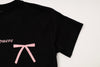 ミニリボンプリントオーバーサイズTシャツ