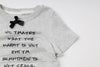 フロントロゴイレヘムTシャツ