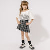 【インナーパンツ付】グレンチェックプリーツスカート
