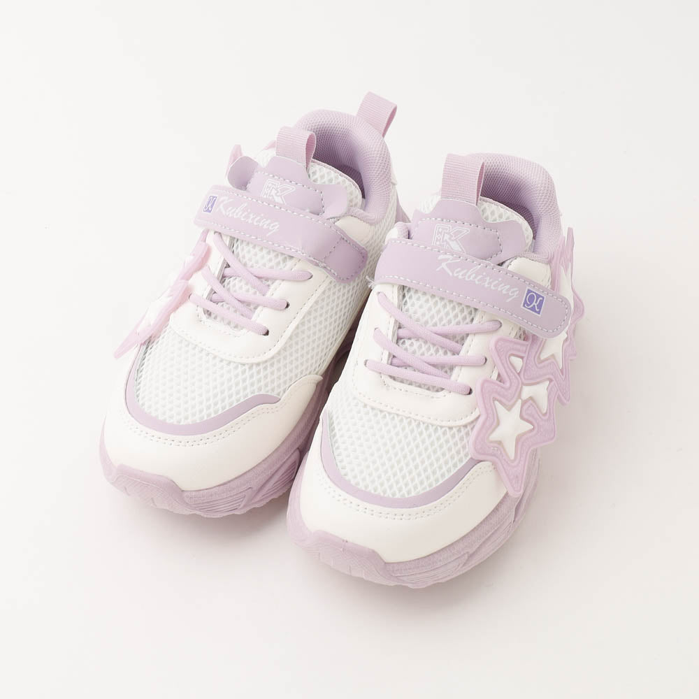 ボリュームソールスターデザインスニーカー