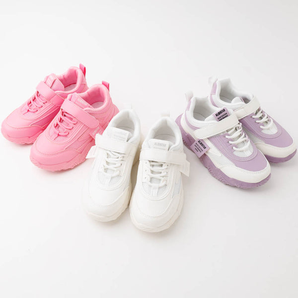 ボリュームソールメッシュスニーカー