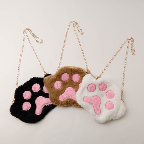 肉球ファーショルダー