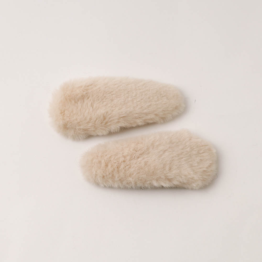 【2点セット】ファーヘアピン