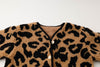 レオパードボアジャケット