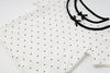 レイヤードライクポルカドットリボンTシャツ
