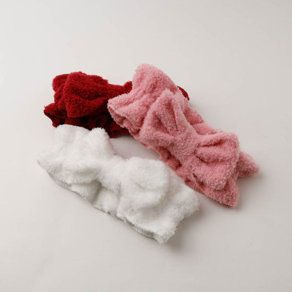 ふわふわリボンヘアバンド