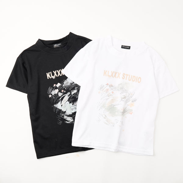 フロントプリントオーバーサイズTシャツ