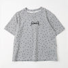 ワンポイントリボンロゴミニドットTシャツ