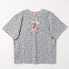ワンポイントリボンロゴミニドットTシャツ