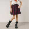 【インナーパンツ付】グレンチェックプリーツスカート