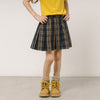【インナーパンツ付】グレンチェックプリーツスカート