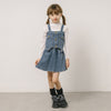 【2点セット】デニムビスチェ＋台形スカート