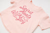 フレンチロゴプリントクロップドTシャツ