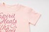 フレンチロゴプリントクロップドTシャツ