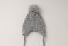 ポンポンリボンニット帽
