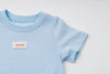 カットワークレースフリルドッキングTシャツ