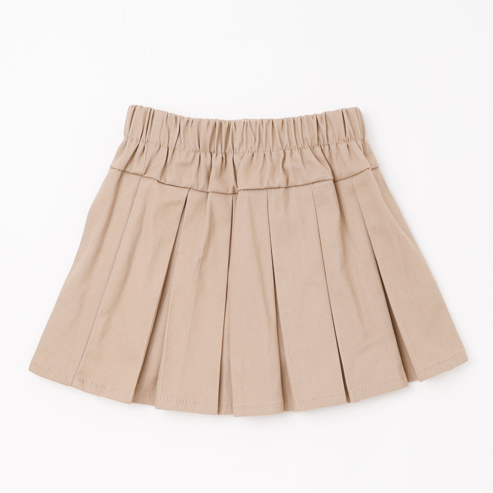 【インナーパンツ付】カラープリーツスカート