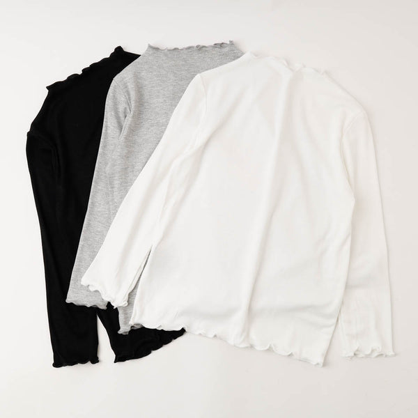 カラーリブメロウトップス