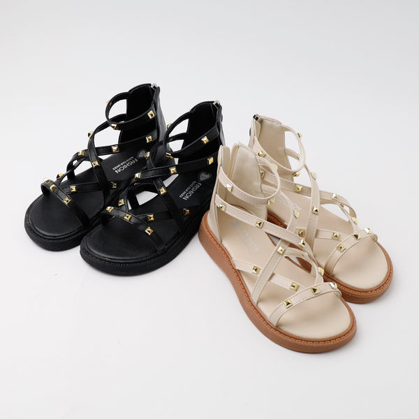 スタッズグラディエーターサンダル