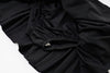 【セパレート2点セット】オープンショルダードッキングフリルトップス＋フリルフレアスカート水着