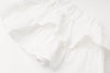 【2点セット】リボンプリントクロップドTシャツ＋フリルドッキングパンツ