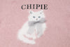 【CHIPIE/シピ】ふわふわシャギーキャットデザインニット