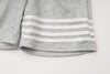【2点セット】ラインデザインルーズTシャツ＋ショートパンツ