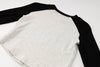 スプレーハートプリントライクラグランTシャツ