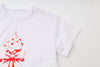 アイスロゴプリントバックフリルデザインTシャツ