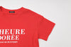 ロゴプリントデザインオーバーサイズTシャツ