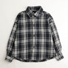 オーバーサイズチェックネルシャツ