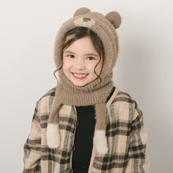 クマ耳ファースヌードドッキングキャップ