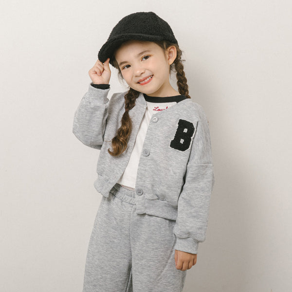 【2点セット】ワンポイントカーディガン＋パンツ