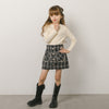 ツイード台形スカート