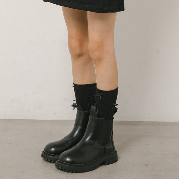 【3足セット】リボンソックス