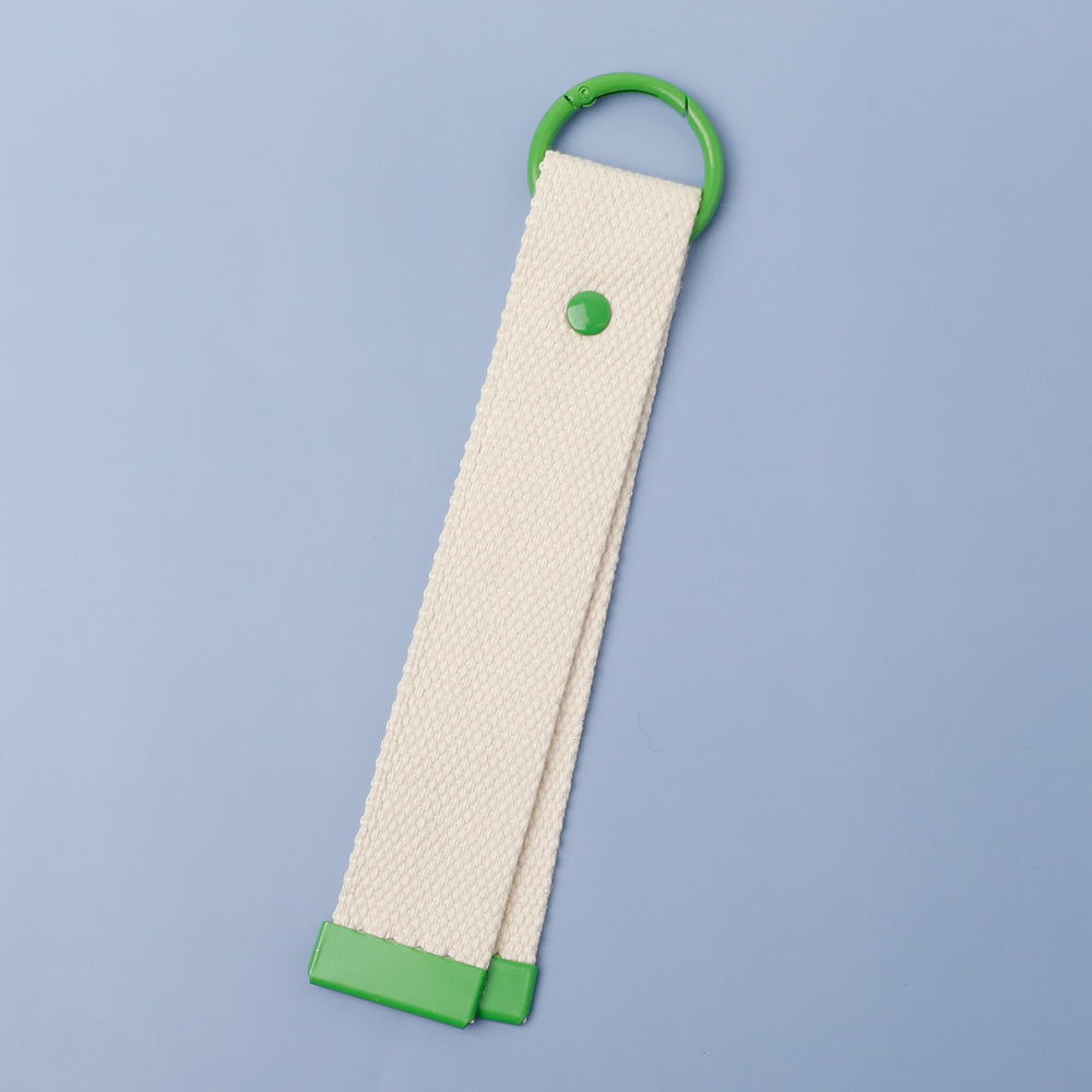 【ワッペンを貼って楽しめる】ネームタグカラーキーホルダー