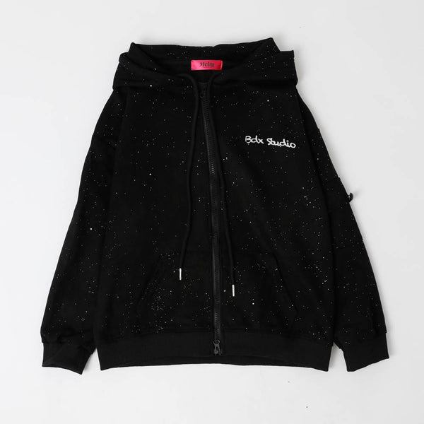 ワンポイントロゴラメフーディ