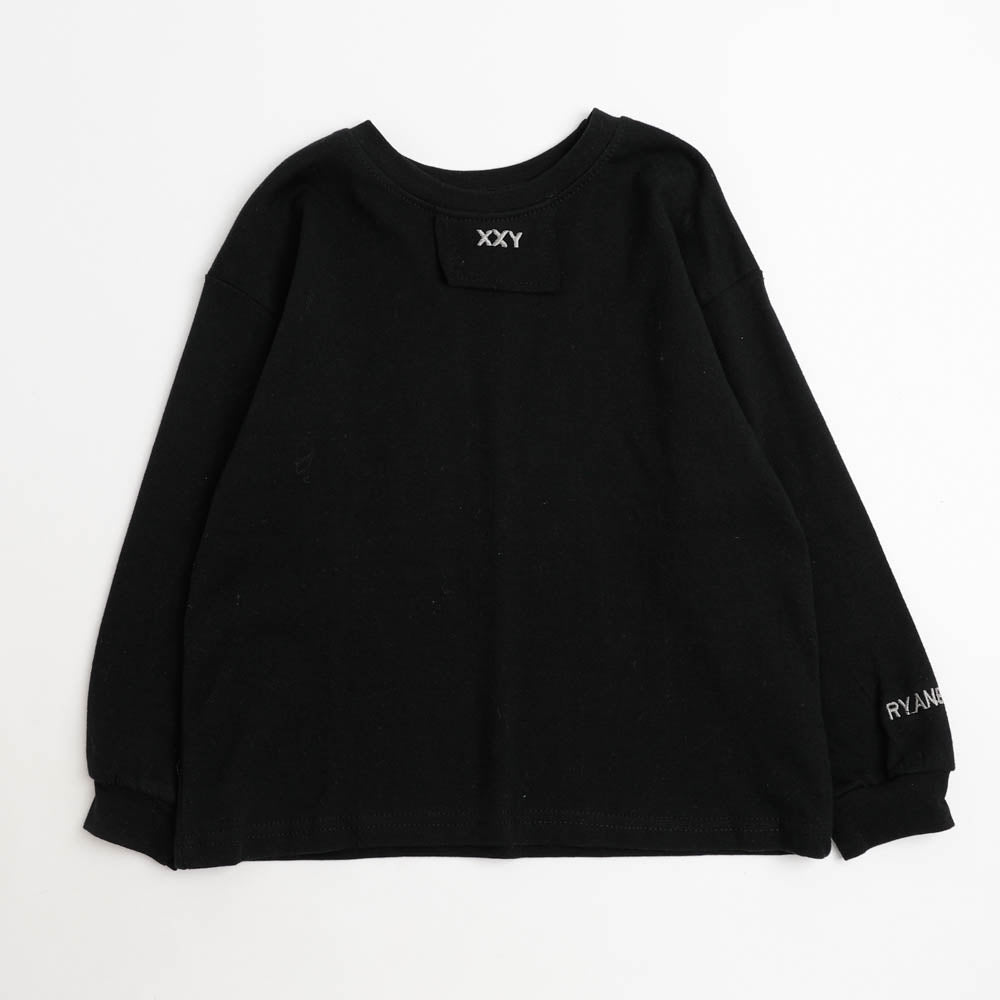 ワンポイント刺繍デザインカットソー