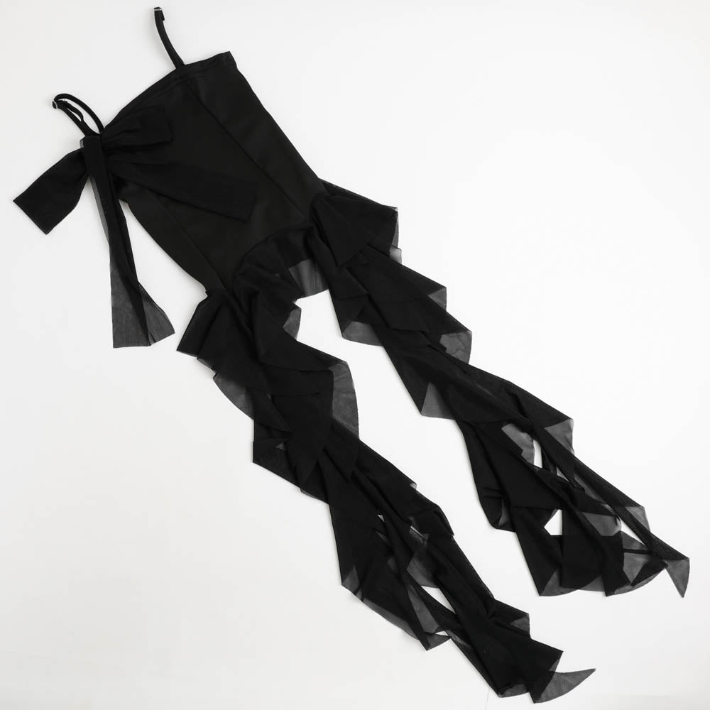 ヘムフリルキャミペプラムトップス