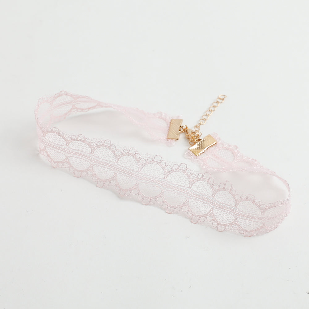 カラーレースチョーカー